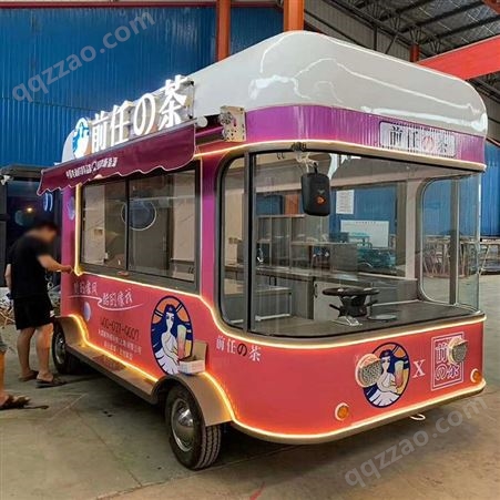 大众T1街景餐车复古多功能移动商铺车咖啡车冰淇淋车小吃车售货车