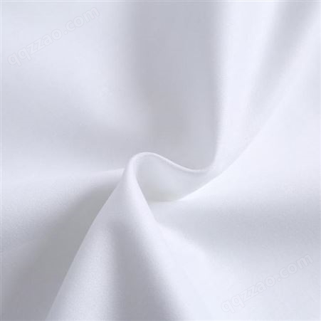 莎曼丽 酒店床上用品 三公分缎条面料 纯白加厚可订做被套床单面料