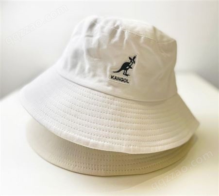 百搭渔夫帽 印刺绣LOGO 平顶圆顶遮阳帽 亲子帽 可定制