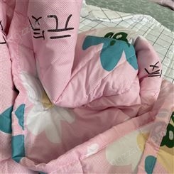 春笛床上用品夏季全棉空调被 粉色学生被可加厚