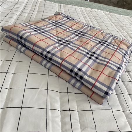 春笛床上用品夏季薄款空调被 水洗棉被芯 花色定制